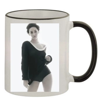 Megan Fox 11oz Colored Rim & Handle Mug