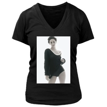 Megan Fox Women's Deep V-Neck TShirt