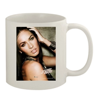 Megan Fox 11oz White Mug