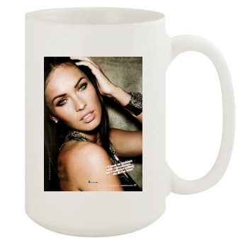 Megan Fox 15oz White Mug