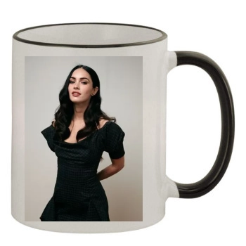 Megan Fox 11oz Colored Rim & Handle Mug