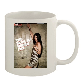 Megan Fox 11oz White Mug