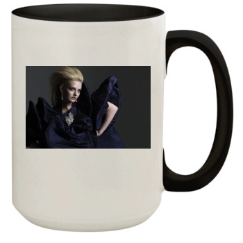 Lydia Hearst 15oz Colored Inner & Handle Mug