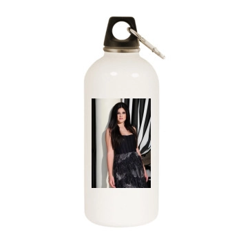 Kylie Jenner White Water Bottle With Carabiner