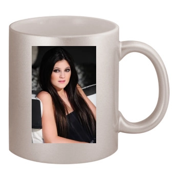 Kylie Jenner 11oz Metallic Silver Mug