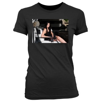 Kylie Jenner Women's Junior Cut Crewneck T-Shirt