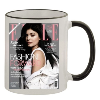 Kylie Jenner 11oz Colored Rim & Handle Mug