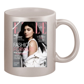 Kylie Jenner 11oz Metallic Silver Mug