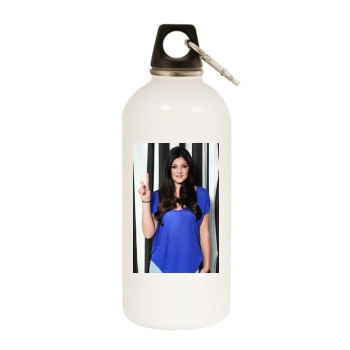 Kylie Jenner White Water Bottle With Carabiner