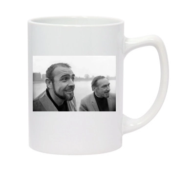 Sean Connery 14oz White Statesman Mug