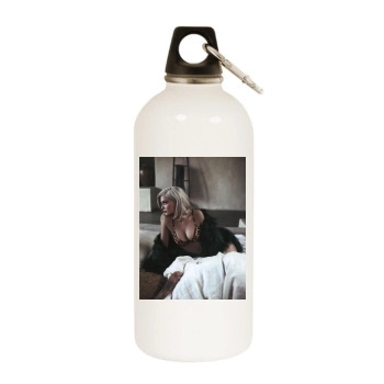 Kylie Jenner White Water Bottle With Carabiner