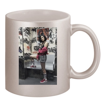 Kylie Jenner 11oz Metallic Silver Mug