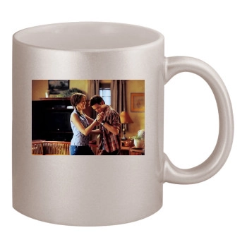 Walk to remember 11oz Metallic Silver Mug