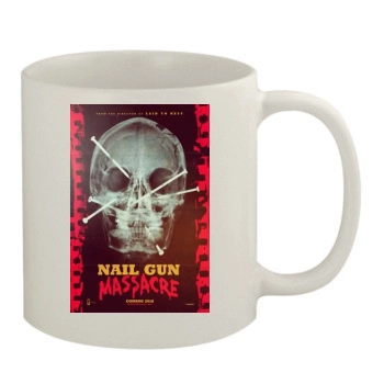 Nail Gun Massacre (2017) 11oz White Mug