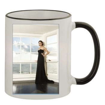 Willa Holland 11oz Colored Rim & Handle Mug