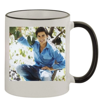 Zac Efron 11oz Colored Rim & Handle Mug