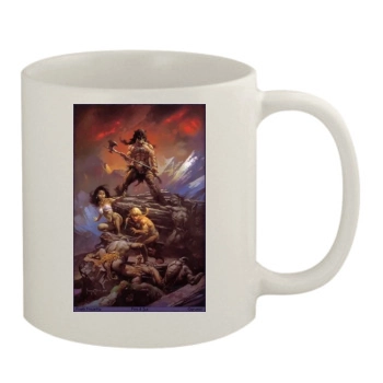 Frank Frazetta 11oz White Mug