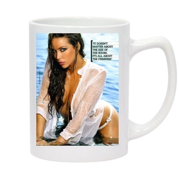 Emily Scott 14oz White Statesman Mug