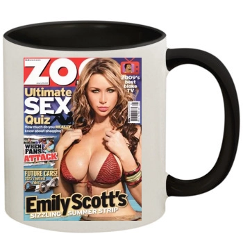 Emily Scott 11oz Colored Inner & Handle Mug