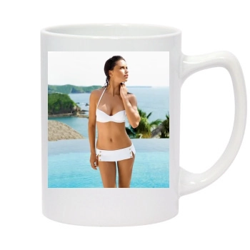 Adriana Lima 14oz White Statesman Mug