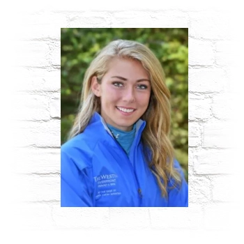 Mikaela Shiffrin Metal Wall Art