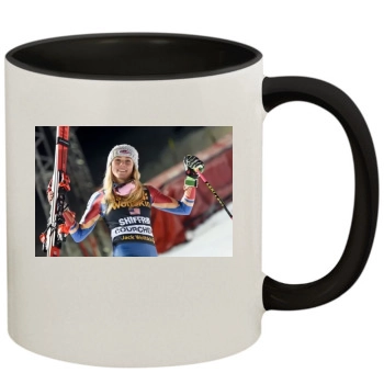 Mikaela Shiffrin 11oz Colored Inner & Handle Mug