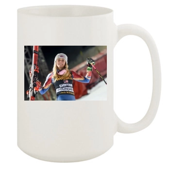 Mikaela Shiffrin 15oz White Mug