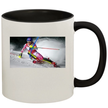 Mikaela Shiffrin 11oz Colored Inner & Handle Mug