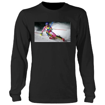 Mikaela Shiffrin Men's Heavy Long Sleeve TShirt