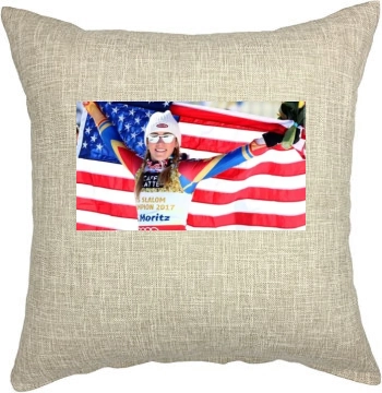 Mikaela Shiffrin Pillow