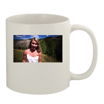 Mikaela Shiffrin 11oz White Mug