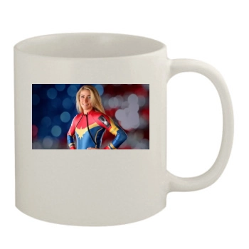 Mikaela Shiffrin 11oz White Mug