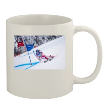 Mikaela Shiffrin 11oz White Mug