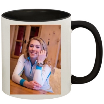 Mikaela Shiffrin 11oz Colored Inner & Handle Mug