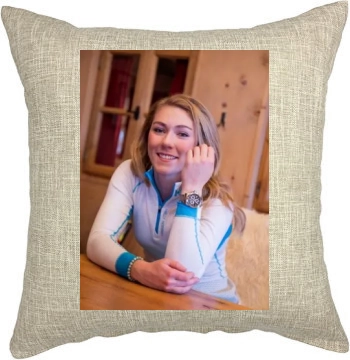 Mikaela Shiffrin Pillow