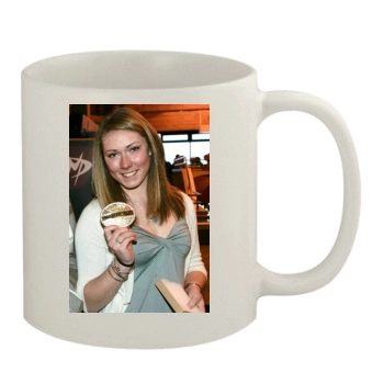 Mikaela Shiffrin 11oz White Mug