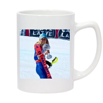 Mikaela Shiffrin 14oz White Statesman Mug