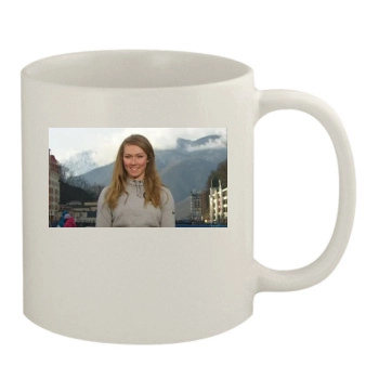 Mikaela Shiffrin 11oz White Mug