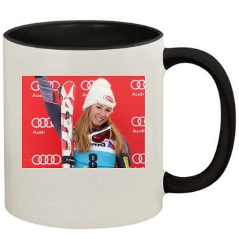 Mikaela Shiffrin 11oz Colored Inner & Handle Mug