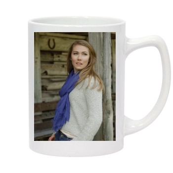 Mikaela Shiffrin 14oz White Statesman Mug