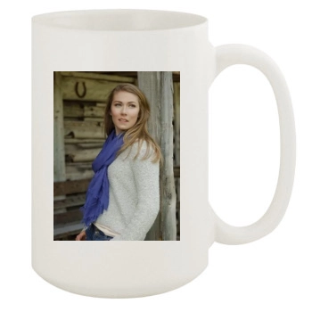 Mikaela Shiffrin 15oz White Mug