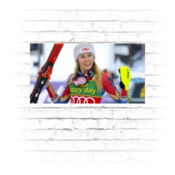 Mikaela Shiffrin Poster