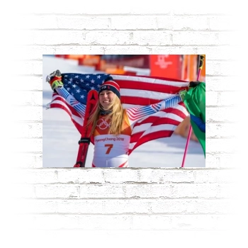 Mikaela Shiffrin Poster