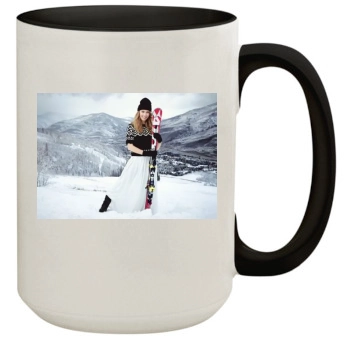 Mikaela Shiffrin 15oz Colored Inner & Handle Mug