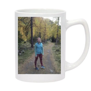 Mikaela Shiffrin 14oz White Statesman Mug