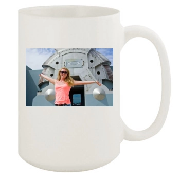 Mikaela Shiffrin 15oz White Mug