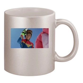 Mikaela Shiffrin 11oz Metallic Silver Mug