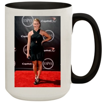 Mikaela Shiffrin 15oz Colored Inner & Handle Mug