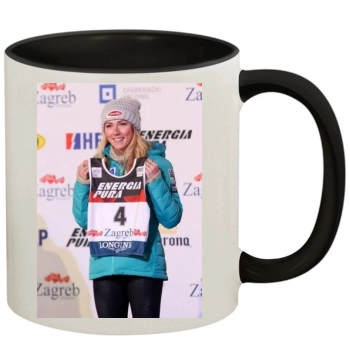 Mikaela Shiffrin 11oz Colored Inner & Handle Mug