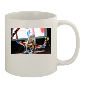 Mikaela Shiffrin 11oz White Mug